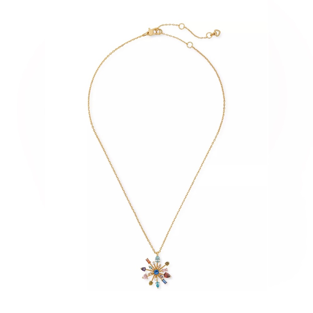 Kate Spade Firework Floral necklace. New with tags.